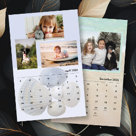 Familie Foto's Seashells en Beach scenes Kalender