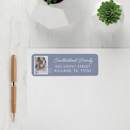 Familie Fotospostzetmeel Levering op maat Etiket