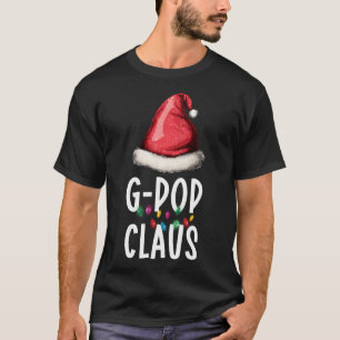 Familie G-Pop Claus Christmas Santa's Pajama Match T-shirt