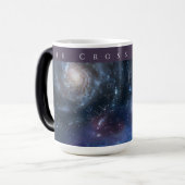 Familie Galaxy Twee Ouder Twee Kinderen Sterren 2 Magische Mok (Voorkant links)