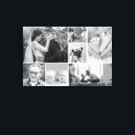 Familie galerie collage Zwart-wit Foto's Canvas Afdruk<br><div class="desc">Ik staarde thuis naar een kale muur en ik droomde ervan een galerijmuur te maken. De gedachte om verschillende grote afbeeldingen lijsten te krijgen blijft me ervan weerhouden om er verder mee door te gaan. Heb je hetzelfde probleem? Dus als alternatief voor ons heb ik deze canvassjabloon gemaakt met verschillende...</div>