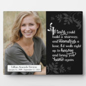 Familie gedenkpenningen fotoplaat (Voorkant)