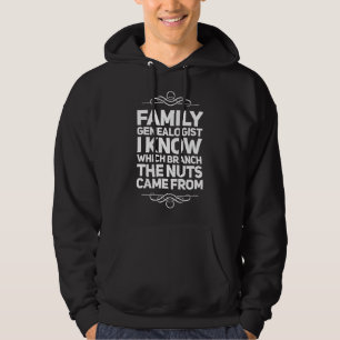 Familie Genealoog Ik Weet Uit Welke Tak De Noten K Hoodie