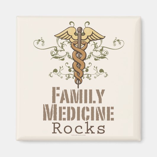 Familie Geneeskunde Rocks Magnet (Voorkant)