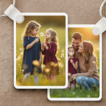 Familie Gepersonaliseerde Aangepaste Twee Foto Dub Sleutelhanger<br><div class="desc">Houd uw favoriete familieherinneringen in de buurt met deze Familie Gepersonaliseerde Aangepaste Twee Foto Dubbelzijdige Sleutelhanger. Met ruimte voor twee gekoesterde foto's - een aan elke kant - kunt u met deze aangepaste sleutelhanger liefde, gelach en verbondenheid dragen, waar u ook gaat. Voeg namen, datums of een betekenisvolle boodschap toe...</div>