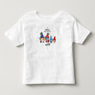 Familie Gepersonaliseerde Peuter Familie Gnomen jo Kinder Shirts