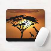 familie giraf muismat (Met muis)