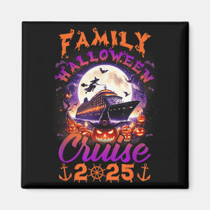Familie Halloween Cruise 2025 Matching Family Crui Magneet