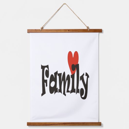 Familie Hangend Wandkleed (Voorkant)