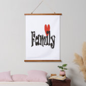Familie Hangend Wandkleed (Slaapkamer)