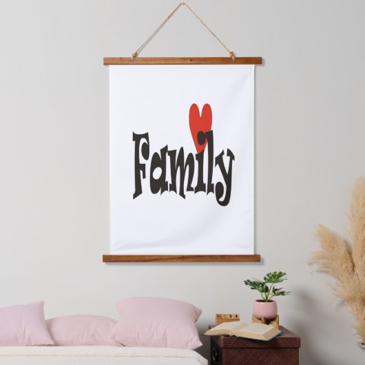 Familie Hangend Wandkleed (Slaapkamer)