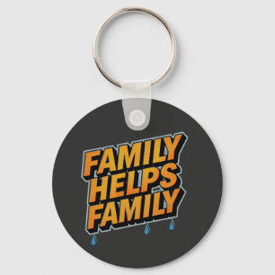 Familie Helpt Familie Sleutelhanger