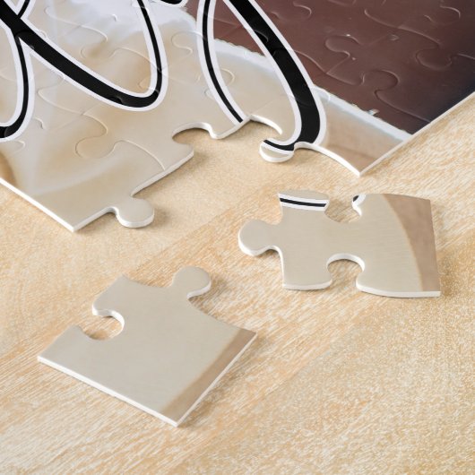 Familie herinnering legpuzzel (Zijkant)