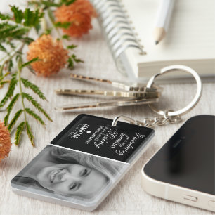 Familie Herinneringsfoto Aandenken Sleutelhanger