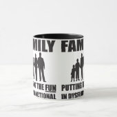 Familie - Het plezier in disfunctioneel zetten Mok (Midden)