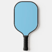Familie Hond Foto Baby Blauw Pickleball Paddle (Achterkant)