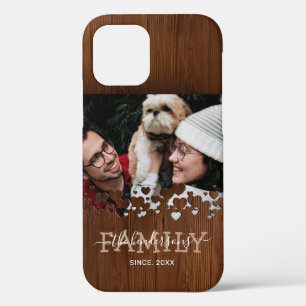 Familie houten foto Case-Mate iPhone case