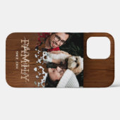 Familie  houten foto Case-Mate iPhone case (Achterkant (horizontaal))