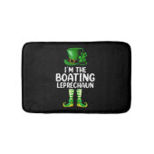Familie Ik ben de Boot Leprechaun St Patrick's Day Badmat (Voorkant)