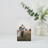 Familie Influencer Vlog Content Creator Volledige  Visitekaartje (Staand voorkant)