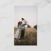 Familie Influencer Vlog Content Creator Volledige  Visitekaartje (Voorkant)