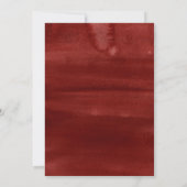 Familie Initiaal Foto Kerst Krans Vakantie Kaart (Achterkant)