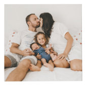 Familie is alles Aangepaste Familie Foto's & Naam  Kubus (Voorkant)