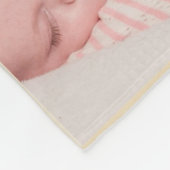 Familie is alles - aangepaste foto fleece deken (Hoek)