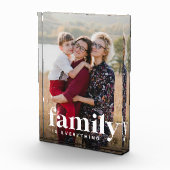Familie is alles fotoblokken (Rechts)