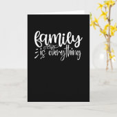 Familie is alles kaart (Gele Bloem)