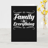 Familie is alles kaart (Gele Bloem)