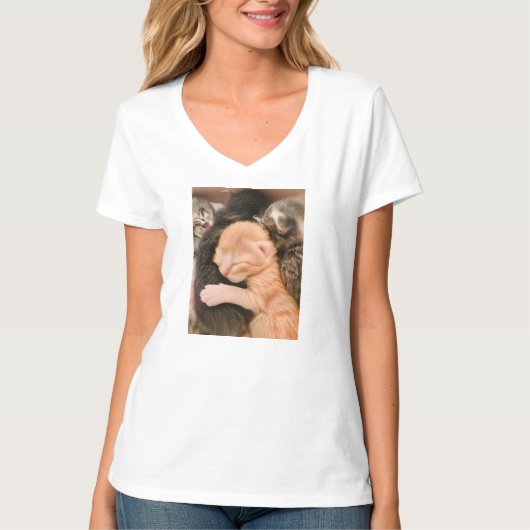 Familie Is Alles, Kitten T-Shirt (Voorkant)