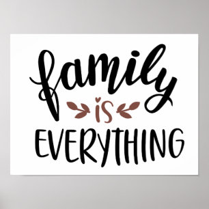 familie is alles  poster