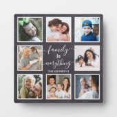 Familie is Alles Quote Chalkboard 8 Foto Fotoplaat (Voorkant)