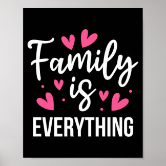 Familie is alles reünie sarcastische familieleden poster