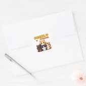 FAMILIE IS BUITENGEWOON RONDE STICKER (Envelop)