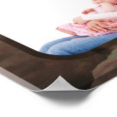 Familie is een Gift Photo Collage 0893 Art Print (Hoek)