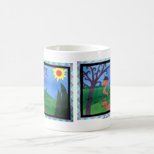 Familie is een Mok van de Zwerfmachine (Center)