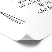 Familie is niet altijd een bloedcitaat-typografie poster (Hoek)