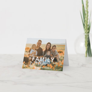 Familie Is Voor Altijd Bedankkaart