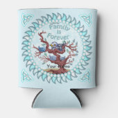 Familie is voor altijd blikjeskoeler (Voorkant)