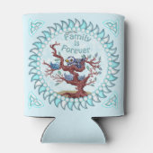 Familie is voor altijd blikjeskoeler (Achterkant)