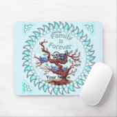 Familie is voor altijd muismat (Met muis)