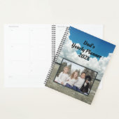 Familie Jaar Planner Met Foto Sjabloon (Display)