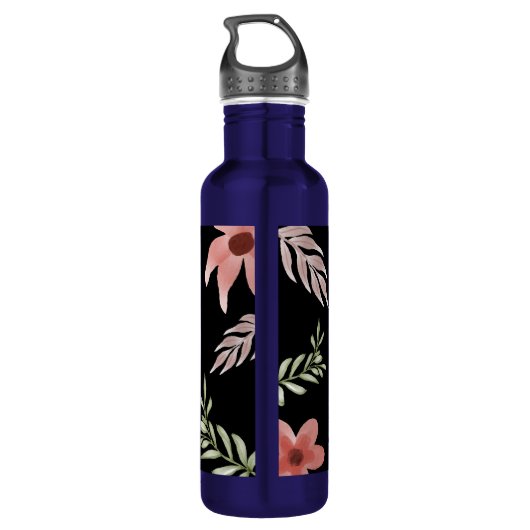 Familie Jesus Cross Christelijke Church Lover Waterfles (Achterkant)