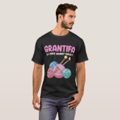 Familie Joke Grantifa Oude vrouwen tegen fascisten T-shirt (Voorkant volledig)