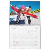 Familie kalender, moderne aangepaste foto kalender (Jan 2026)
