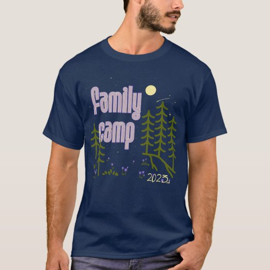 Familie Kamp 2023 T-shirt (Voorkant)