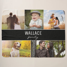  familie Keepomwille Photo Collage Sherpa Deken