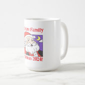 Familie Kerst 2024 Koffiemok (Voorkant rechts)